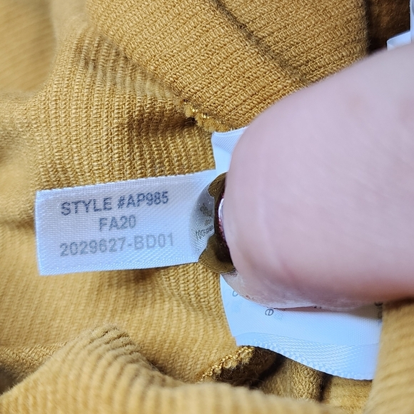 Crewcuts Mustard Brown Corduroy Sleeveless Dress Size 16 Kids J. Crew - Picture 5 of 16